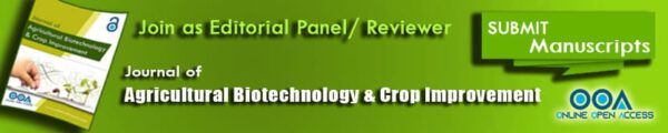 Agri Biotechnology Open Access Journals
